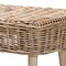 Bali & Pari Raisa Modern Bohemian Natural Kubu Rattan and Grey Acacia Wood Accent Bench 243-13544-ZORO - alternate 7